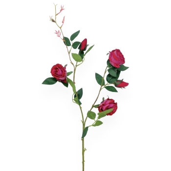 Fir Creanga Trandafir Premium Rosu cu Roz